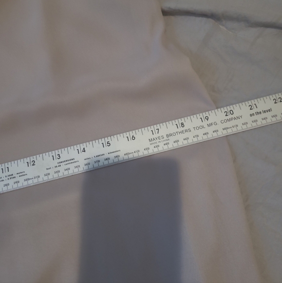 H&M Women's Sz 6 Taupe Grey shift dress with satin trim event party career work - Picture 9 of 9